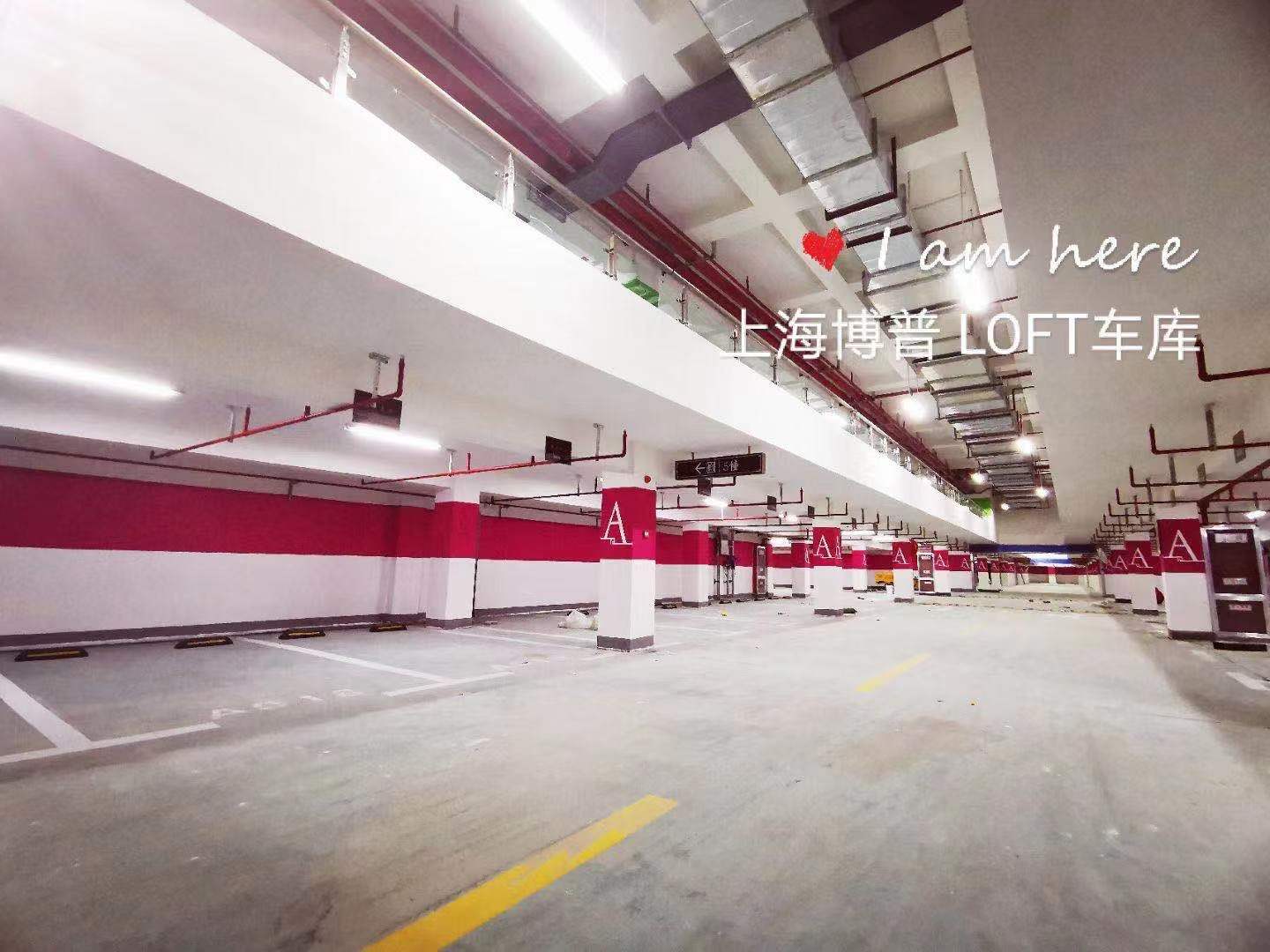 杨浦已交竣的绿城豪华LOFT专利车库效果惊艳！